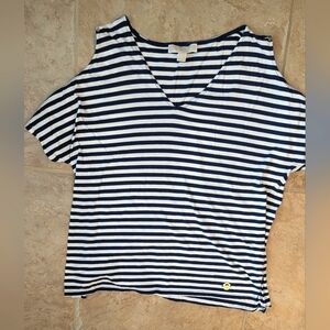 Michael Kors Cold Shoulder Top
